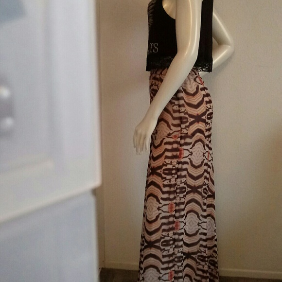 Moda international jungle print maxi skirt - Picture 2 of 7